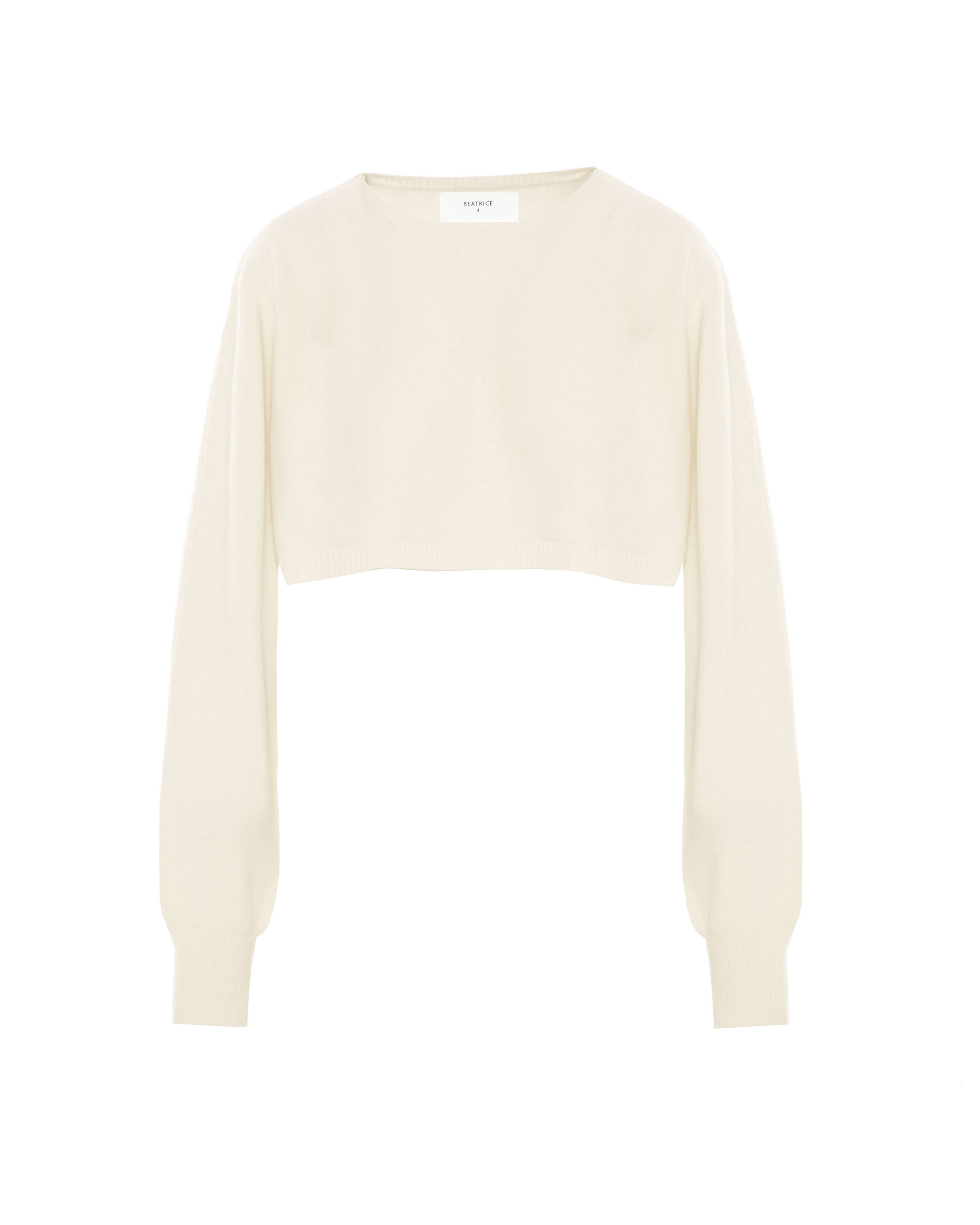 SHORT SWEATER IN CASHMERE BLEND