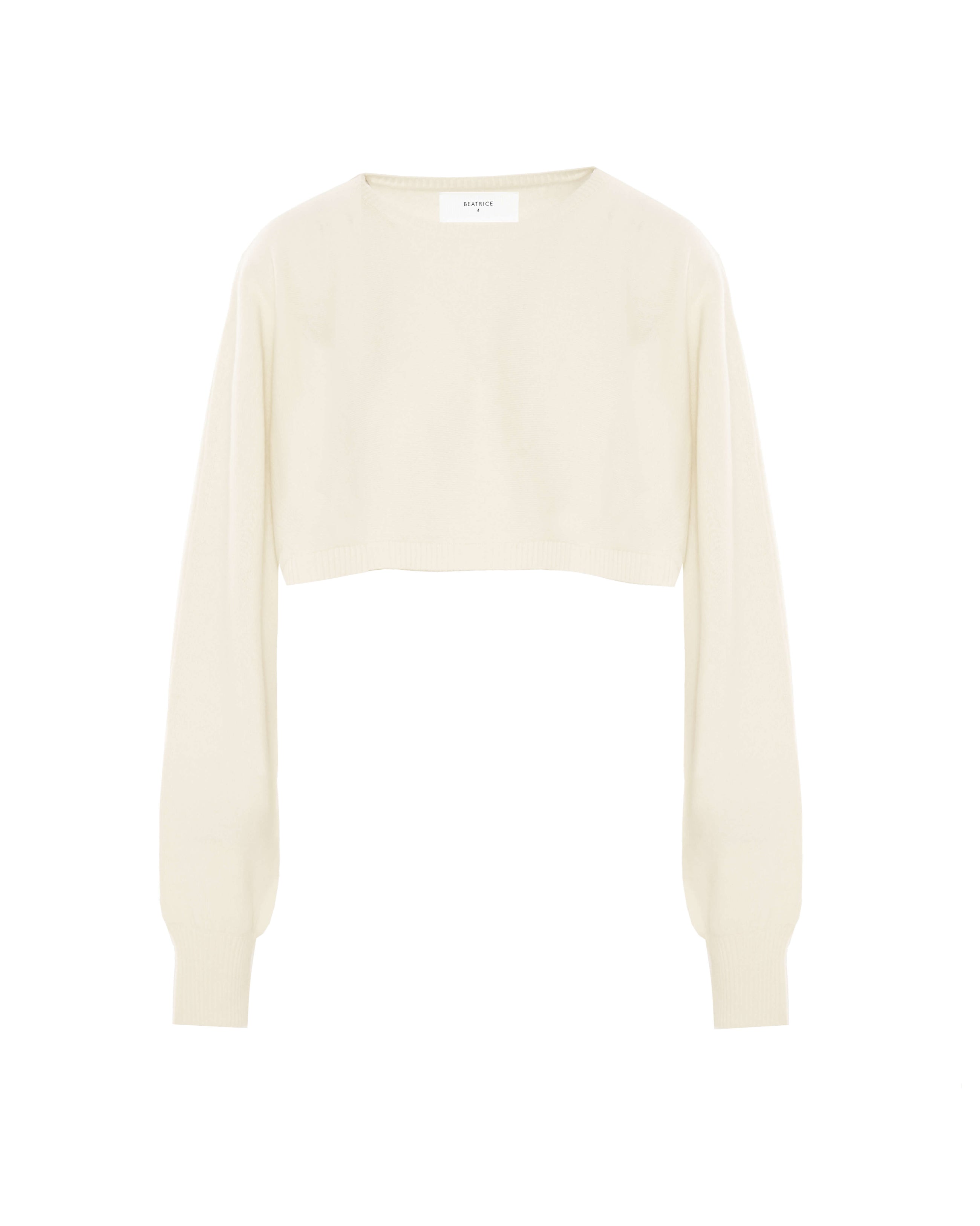 SHORT SWEATER IN CASHMERE BLEND