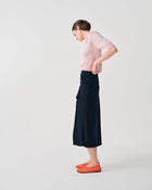 PERFORATED KNIT POLO SHIRT