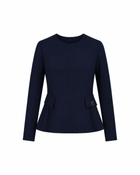 CAMICIA PEPLUM CON TASCHE