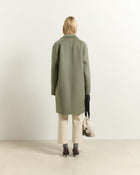 CAPPOTTO MONOPETTO IN LANA CON REVER CLASSICI