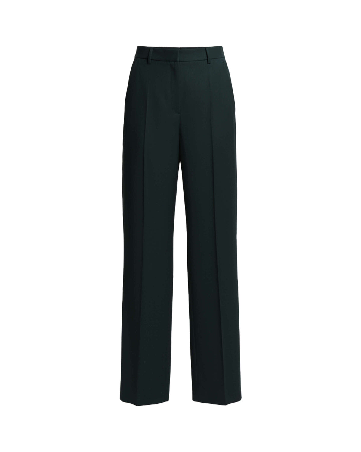 HIGH-WAIST STRAIGHT TROUSERS