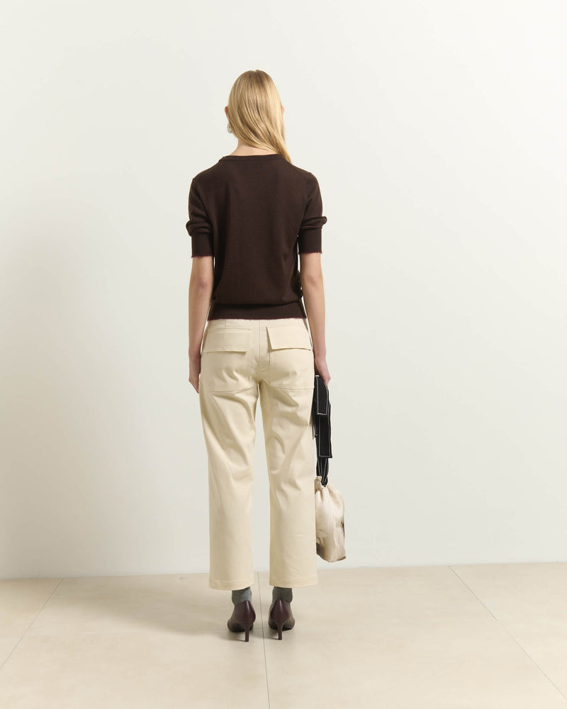MAGLIA CON COLLO ALLACCIABILE