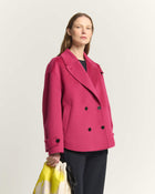 CAPPOTTO CORTO DOPPIOPETTO CON REVERS