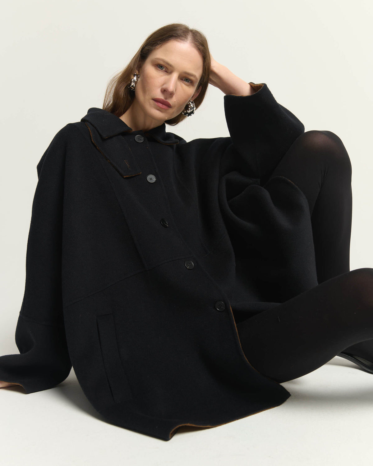 WOOL CAPE