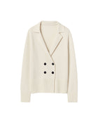 DOUBLE-BREASTED CARDIGAN
