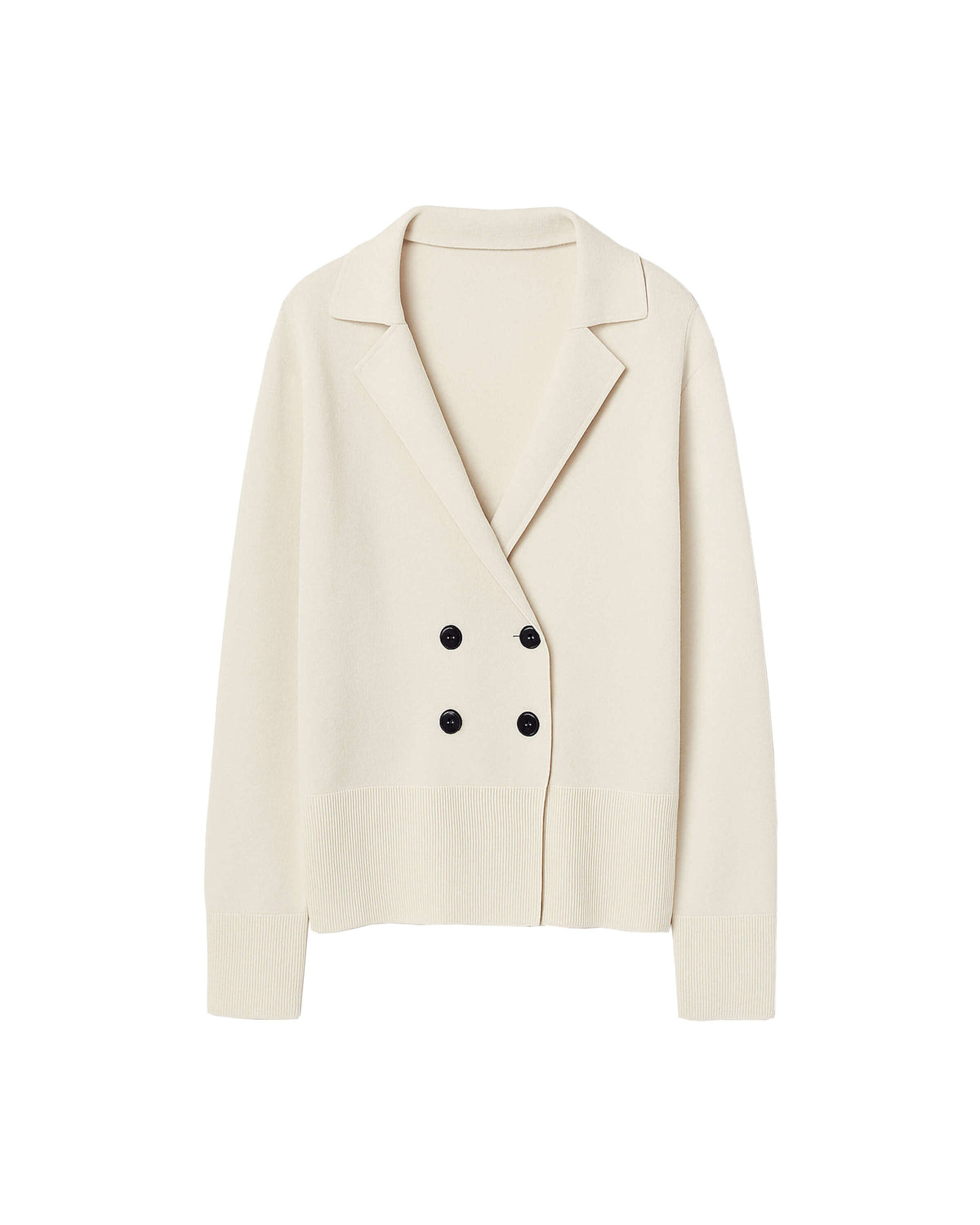 DOUBLE-BREASTED CARDIGAN
