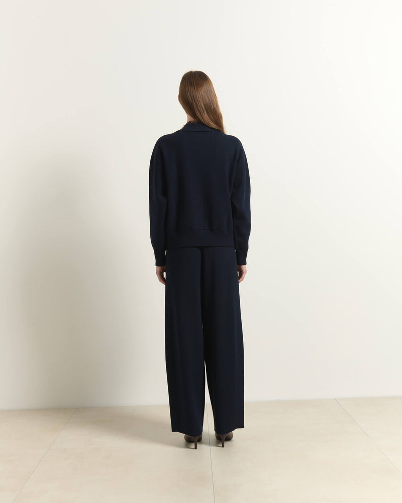 PANTALONI JOGGER IN MAGLIA