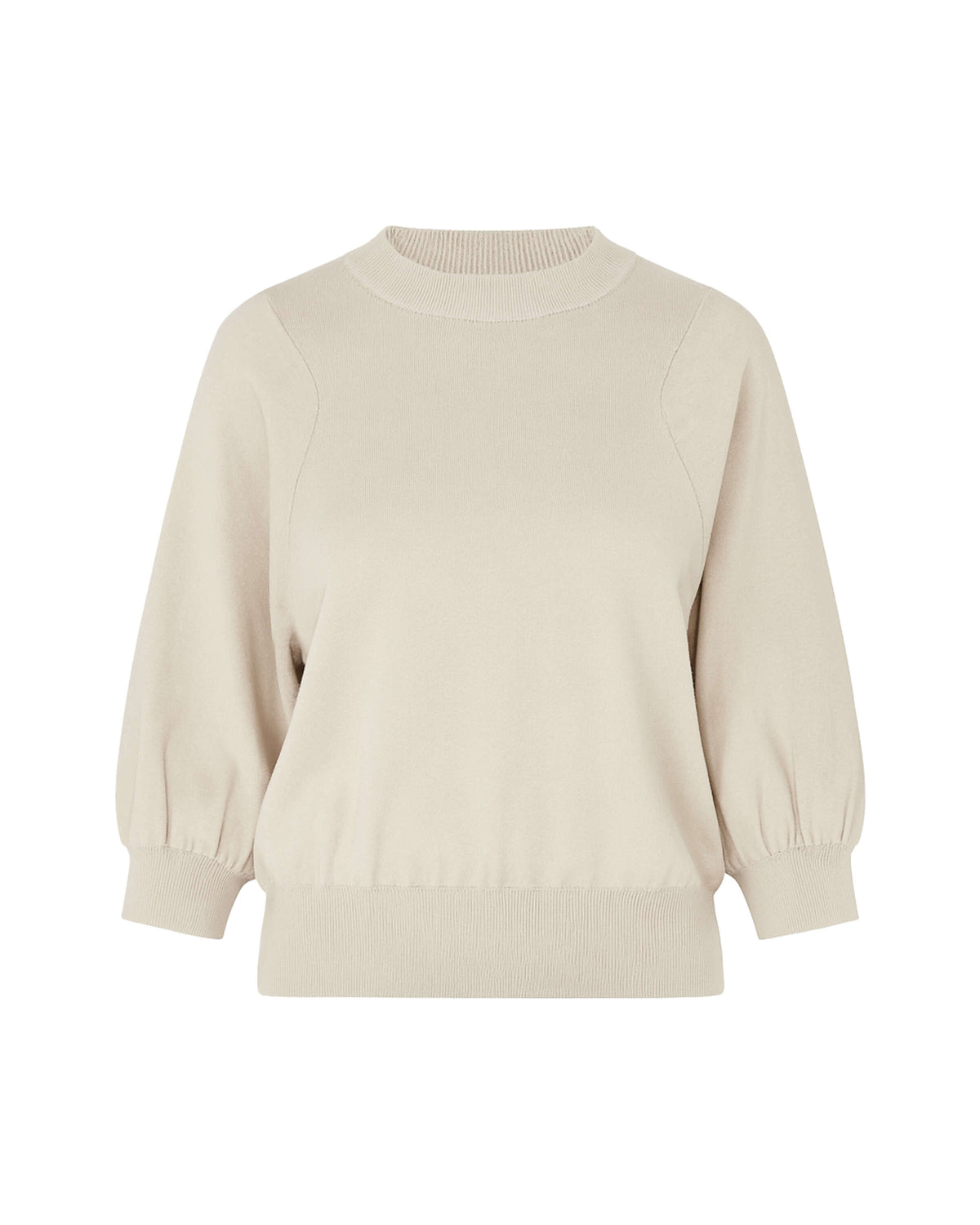 SWEATER WITH PUFF SLEEVES