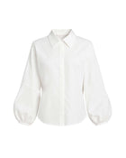 CAMICIA CON MANICHE A PALLONCINO