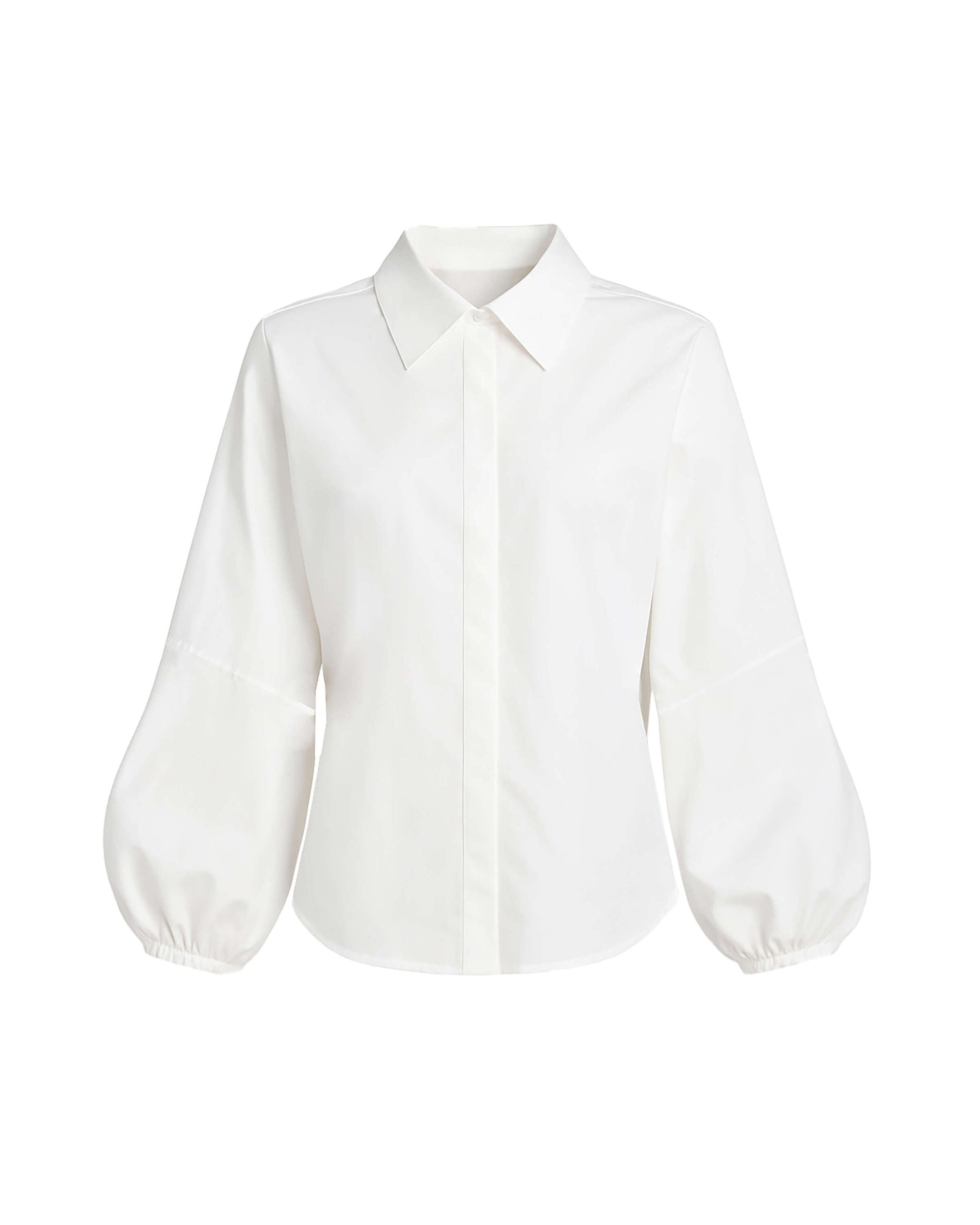 CAMICIA CON MANICHE A PALLONCINO