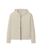 HOODIE WITH FRONT ZIP AND POCKETS