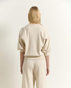 SWEATER WITH PUFF SLEEVES