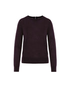 CREW-NECK SWEATER IN WOOL, CASHMERE AND SILK BLEND
