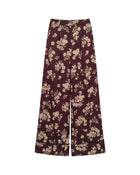 PRINTED FLUID TROUSERS