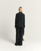 SHIRT WITH EMBROIDERED PLASTRON