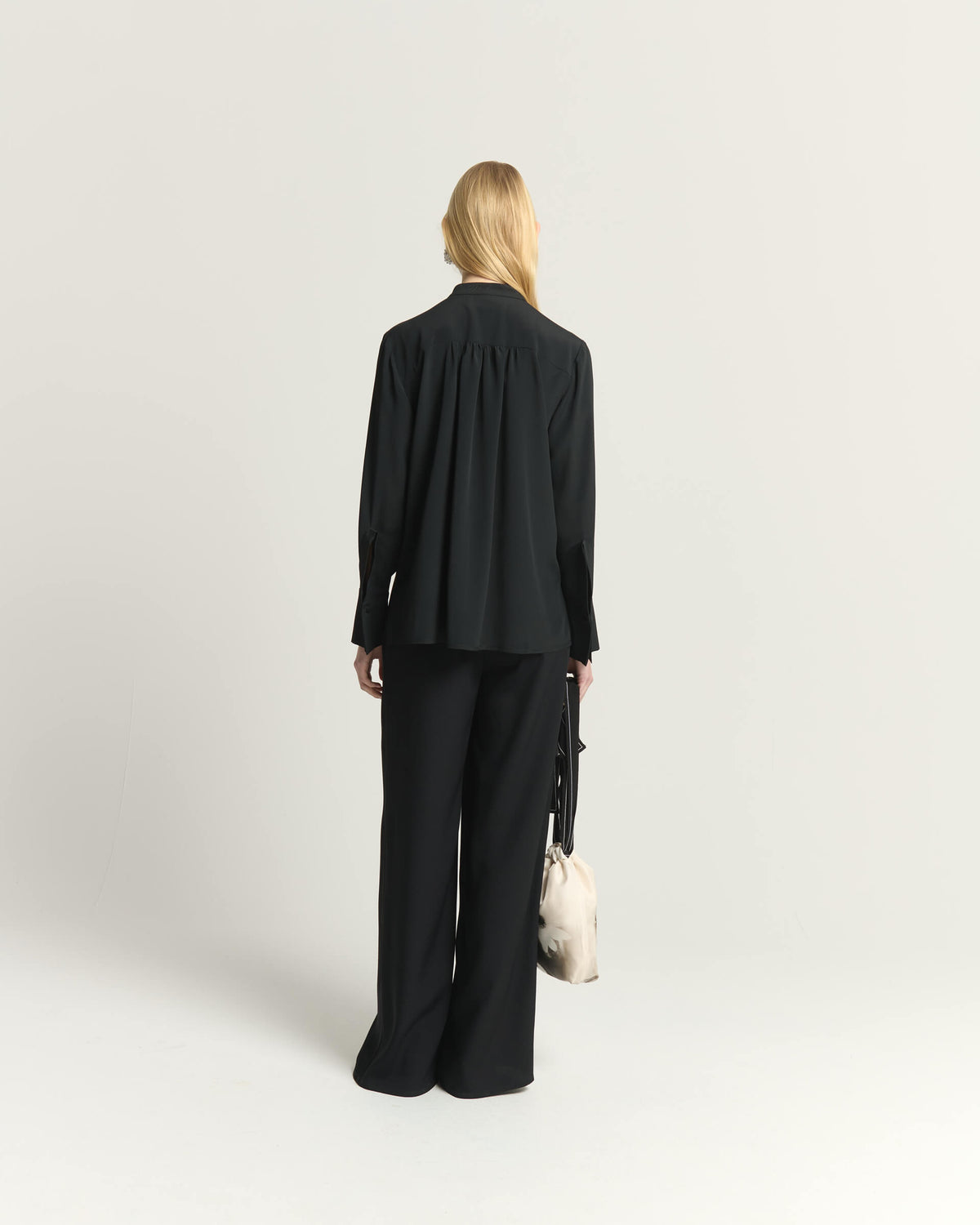 SHIRT WITH EMBROIDERED PLASTRON