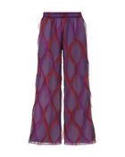 WIDE-LEG TROUSERS WITH FRINGES