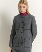 JACKET WITH PATCH POCKETS