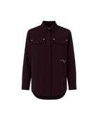 CAMICIA CON DETTAGLI METALLIZZATI