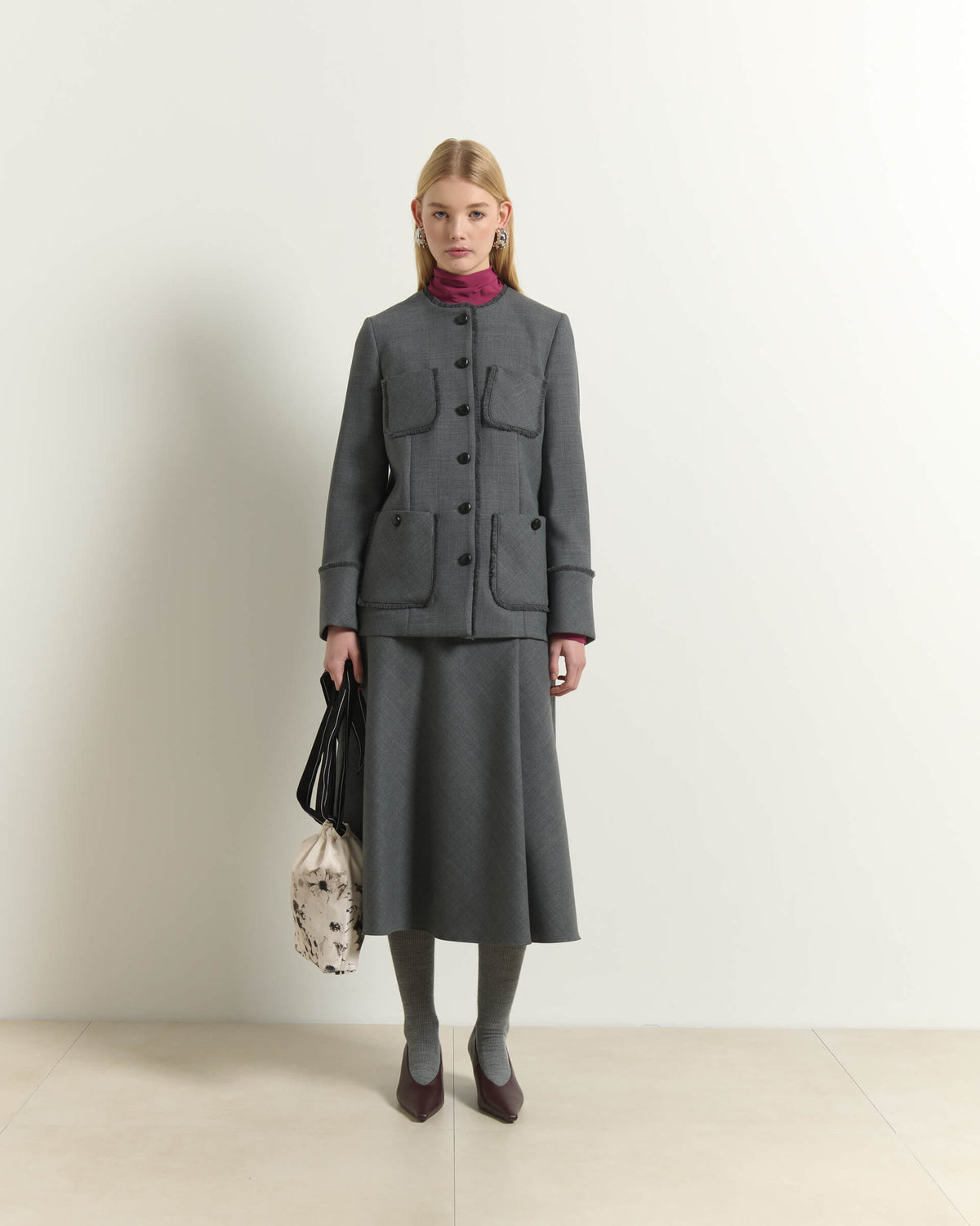 JACKET WITH PATCH POCKETS