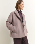 CAPPOTTO CORTO CON SPILLA