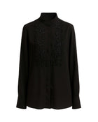 SHIRT WITH EMBROIDERED PLASTRON
