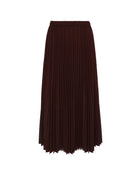 PLEATED MIDI SKIRT