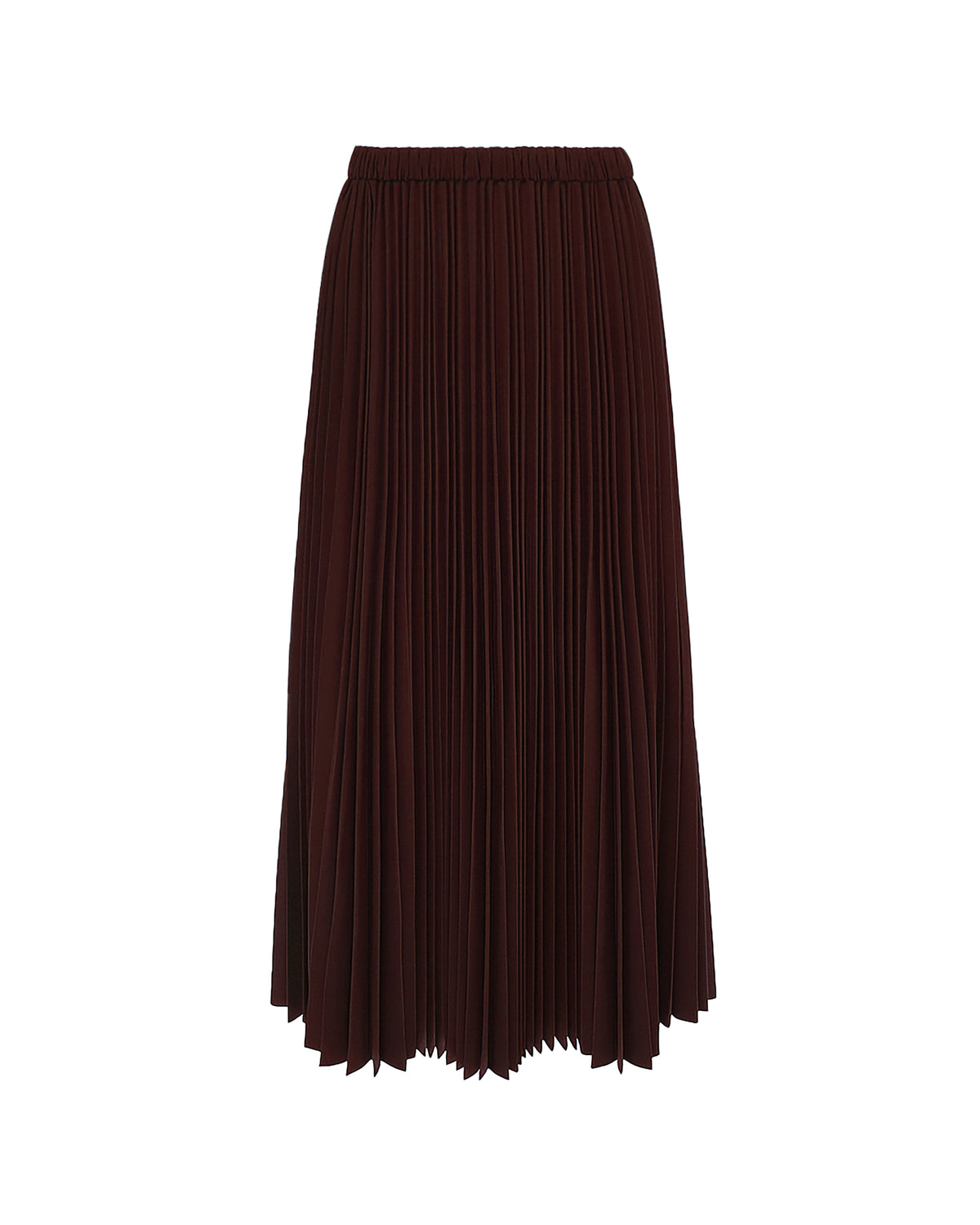 PLEATED MIDI SKIRT
