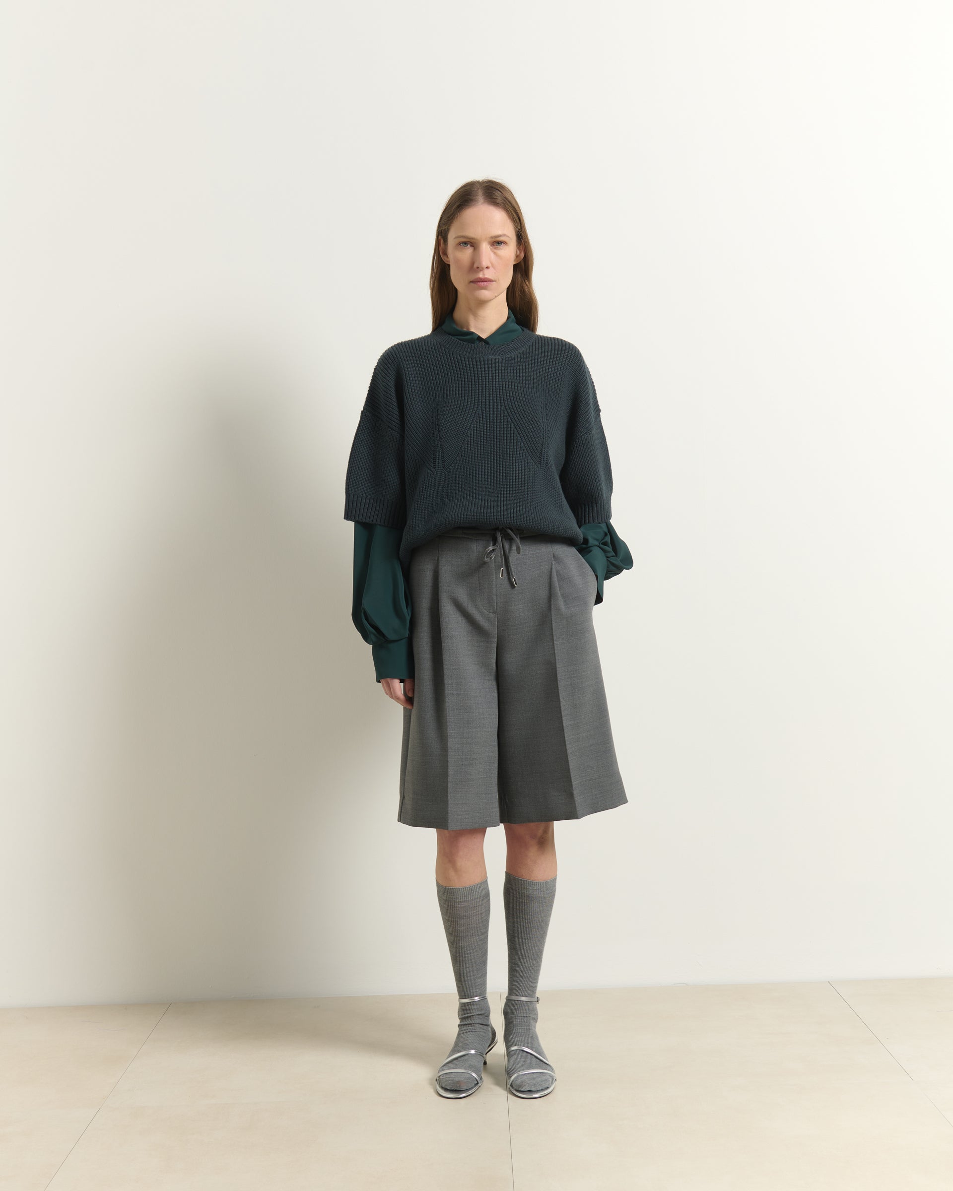 Bermuda ampi sartoriali