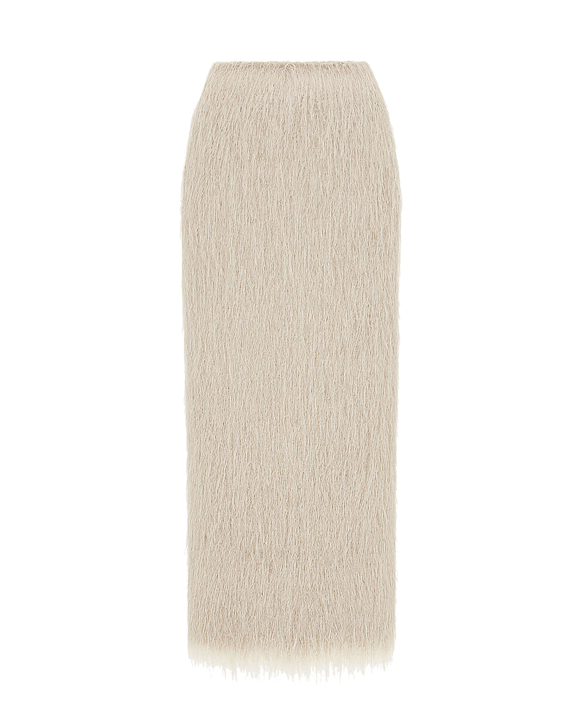 LUREX FRINGE LONG SKIRT