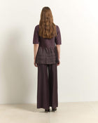 RIBBED KNIT WITH LUREX THREAD