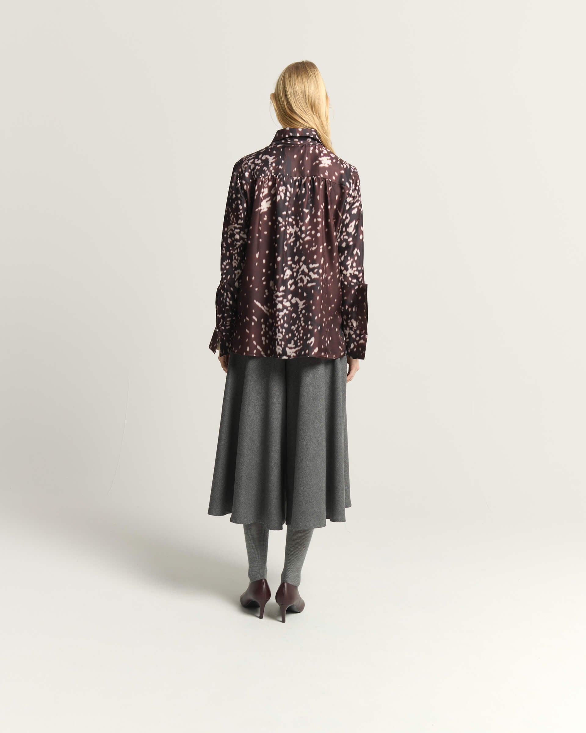 PRINTED SILK SHIRT