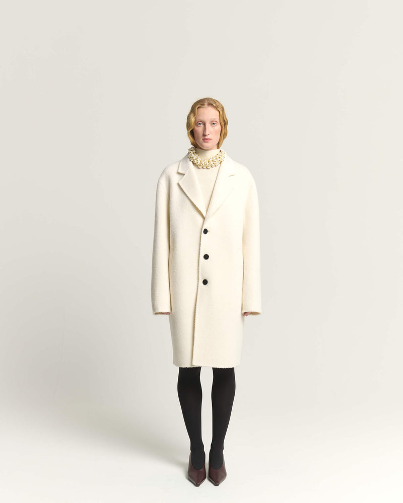 CAPPOTTO MONOPETTO IN LANA