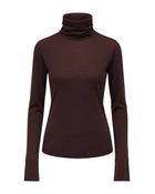 STRETCH JERSEY TURTLENECK