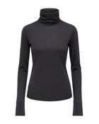 STRETCH JERSEY TURTLENECK