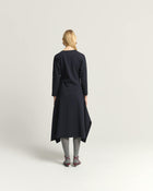 WRAP DRESS WITH SIDE KNOT