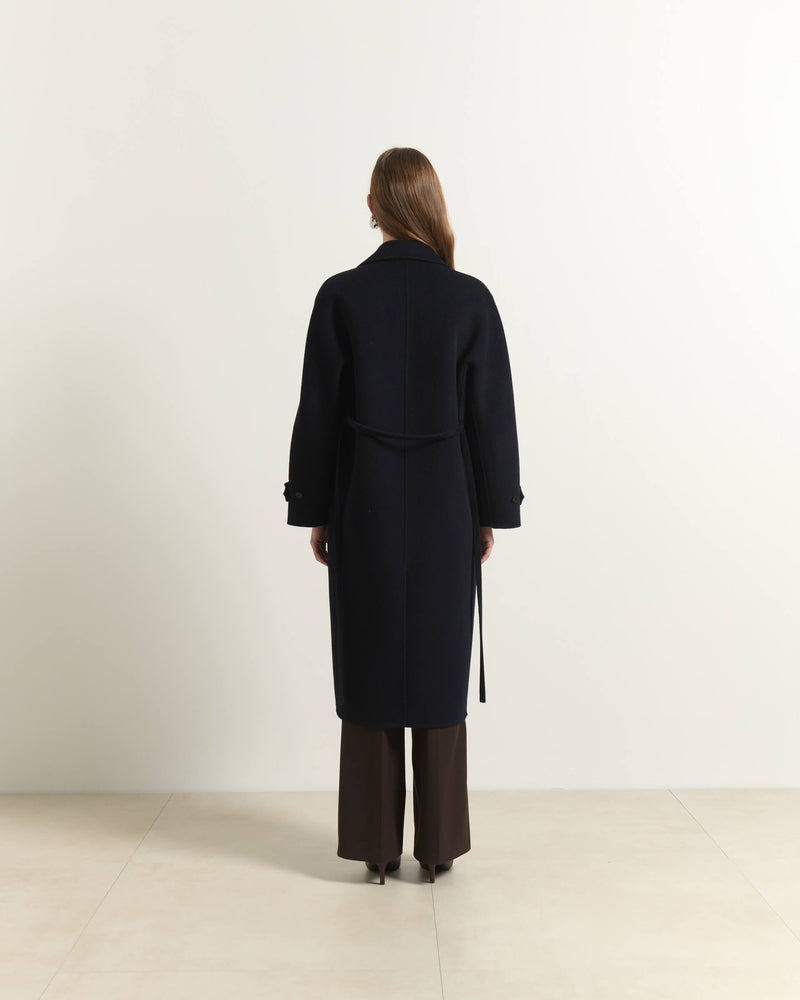 CAPPOTTO DOPPIOPETTO IN LANA E CASHMERE