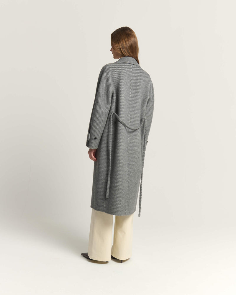 CAPPOTTO DOPPIOPETTO IN LANA E CASHMERE