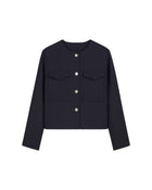 JACKET WITH PATCH POCKETS