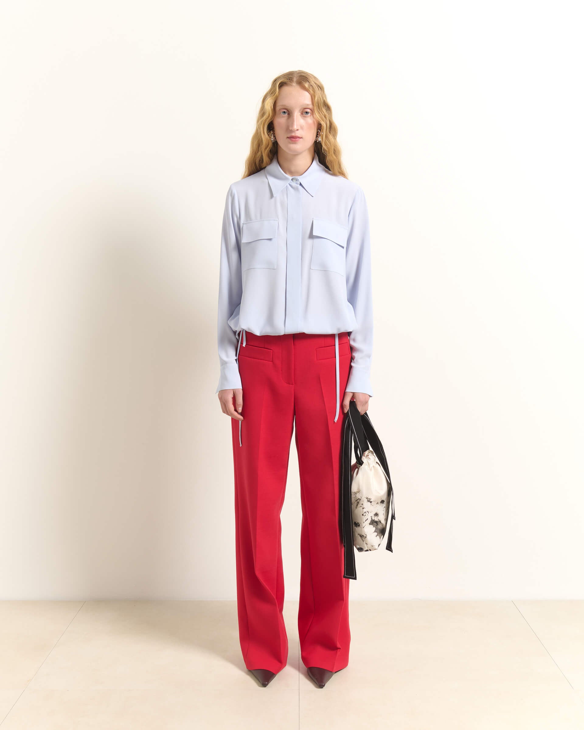 TAILORED TROUSERS WITH POCKETS