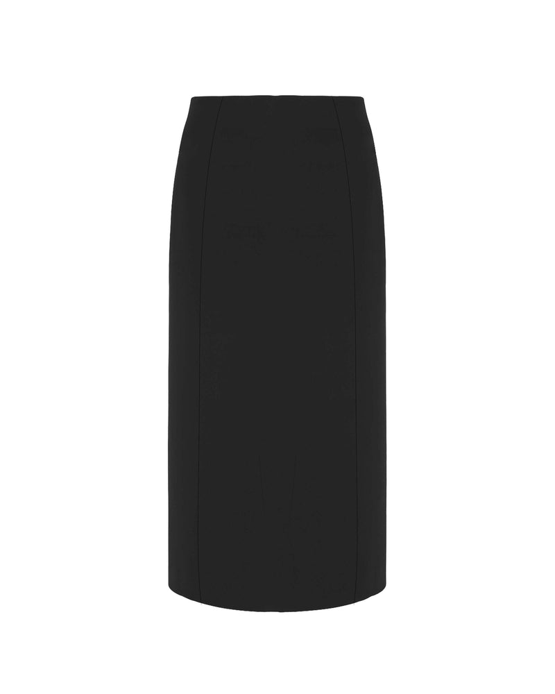 MIDI SKIRT WITH SIDE SEAMS