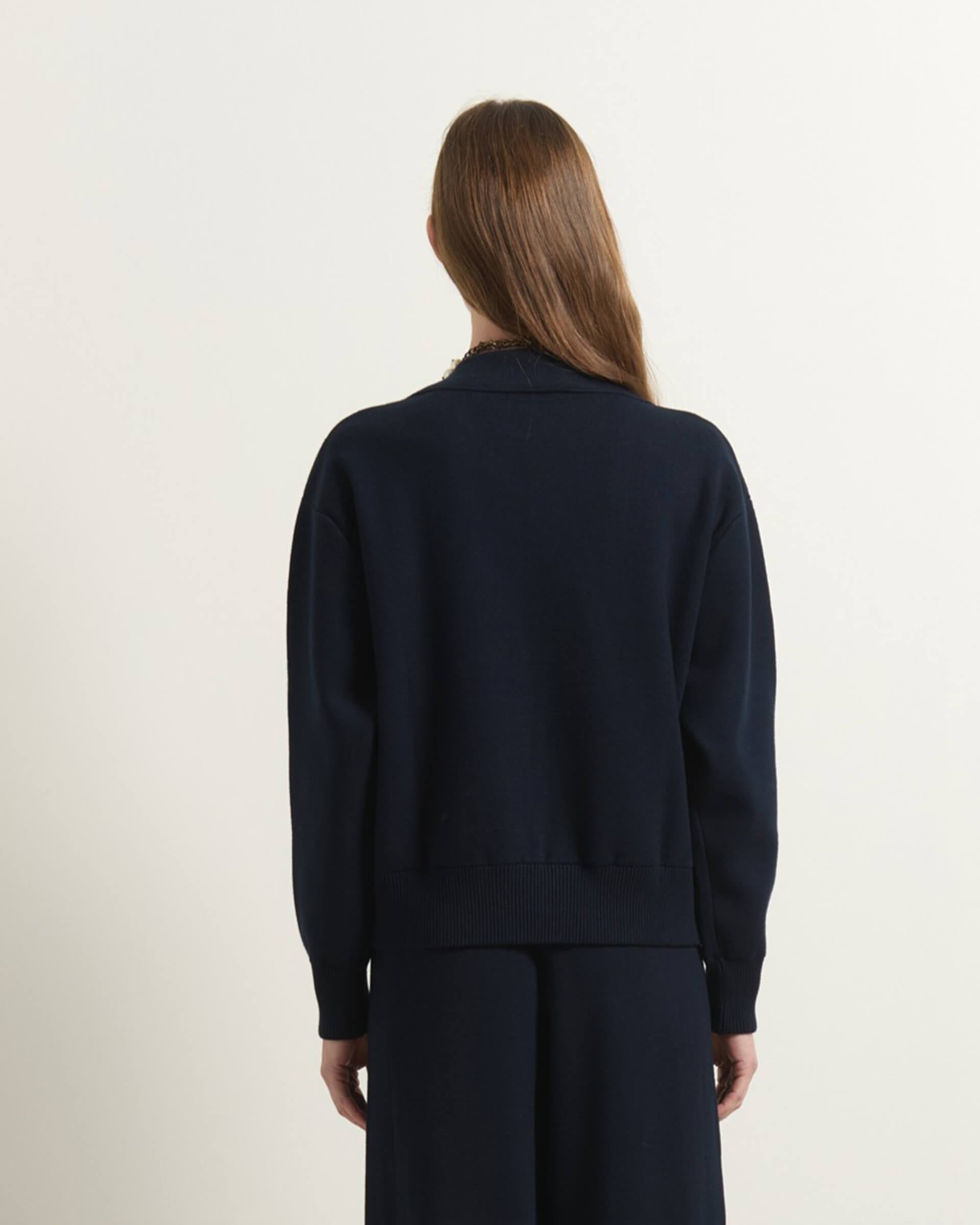 CARDIGAN DOPPIOPETTO IN LANA