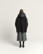WOOL BLEND PADDED COAT