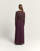 CREW-NECK SWEATER IN WOOL, CASHMERE AND SILK BLEND