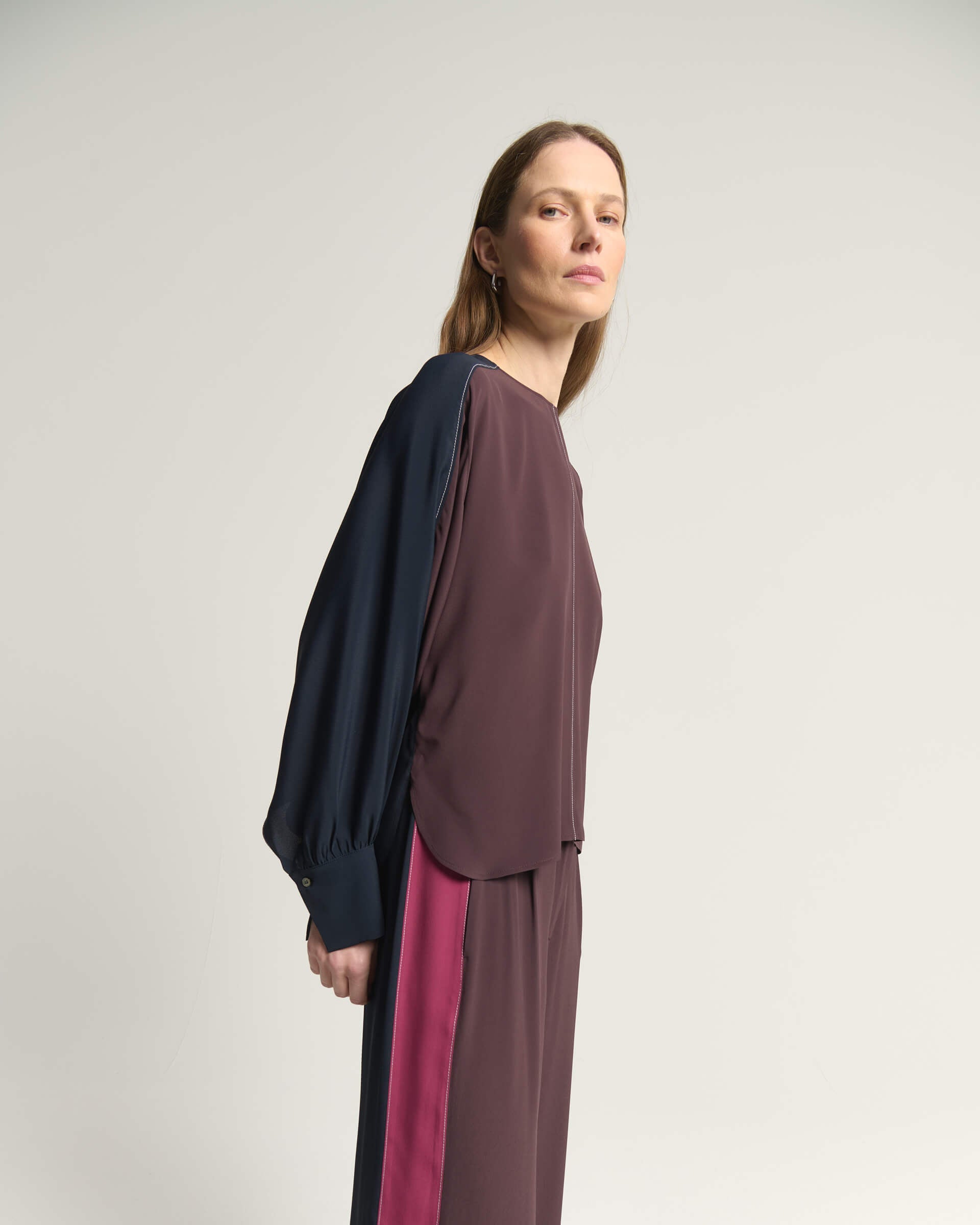 CAMICIA DA DONNA BICOLORE