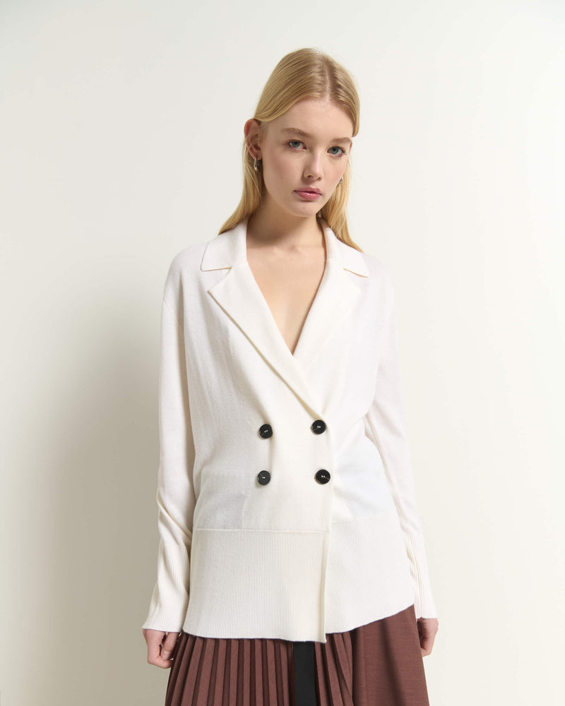 Cardigan a doppiopetto