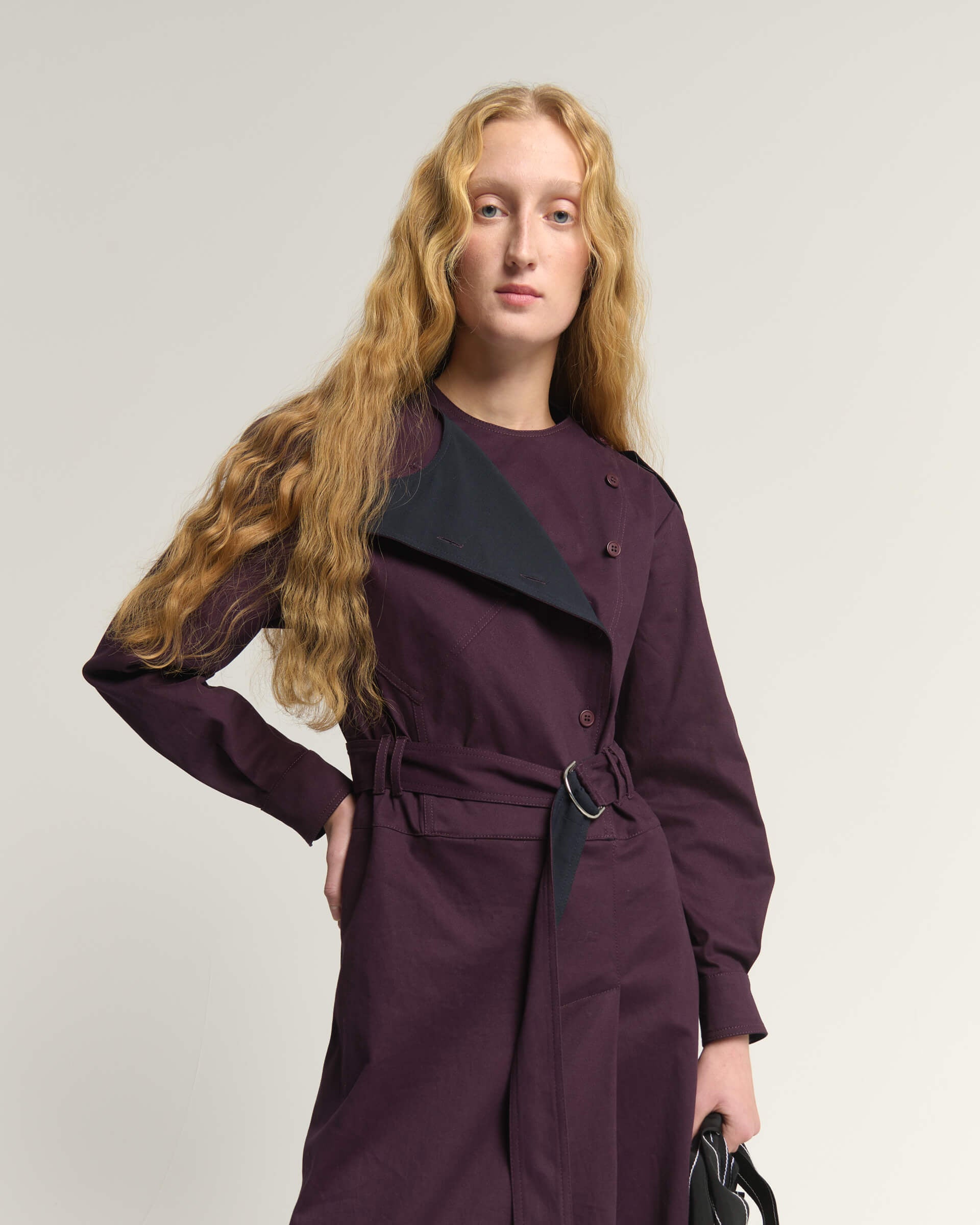 MIDI DRESS WITH MILITARY DETAILS