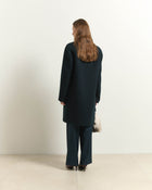 CAPPOTTO MONOPETTO IN LANA CON REVER CLASSICI
