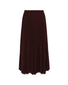 PLEATED MIDI SKIRT